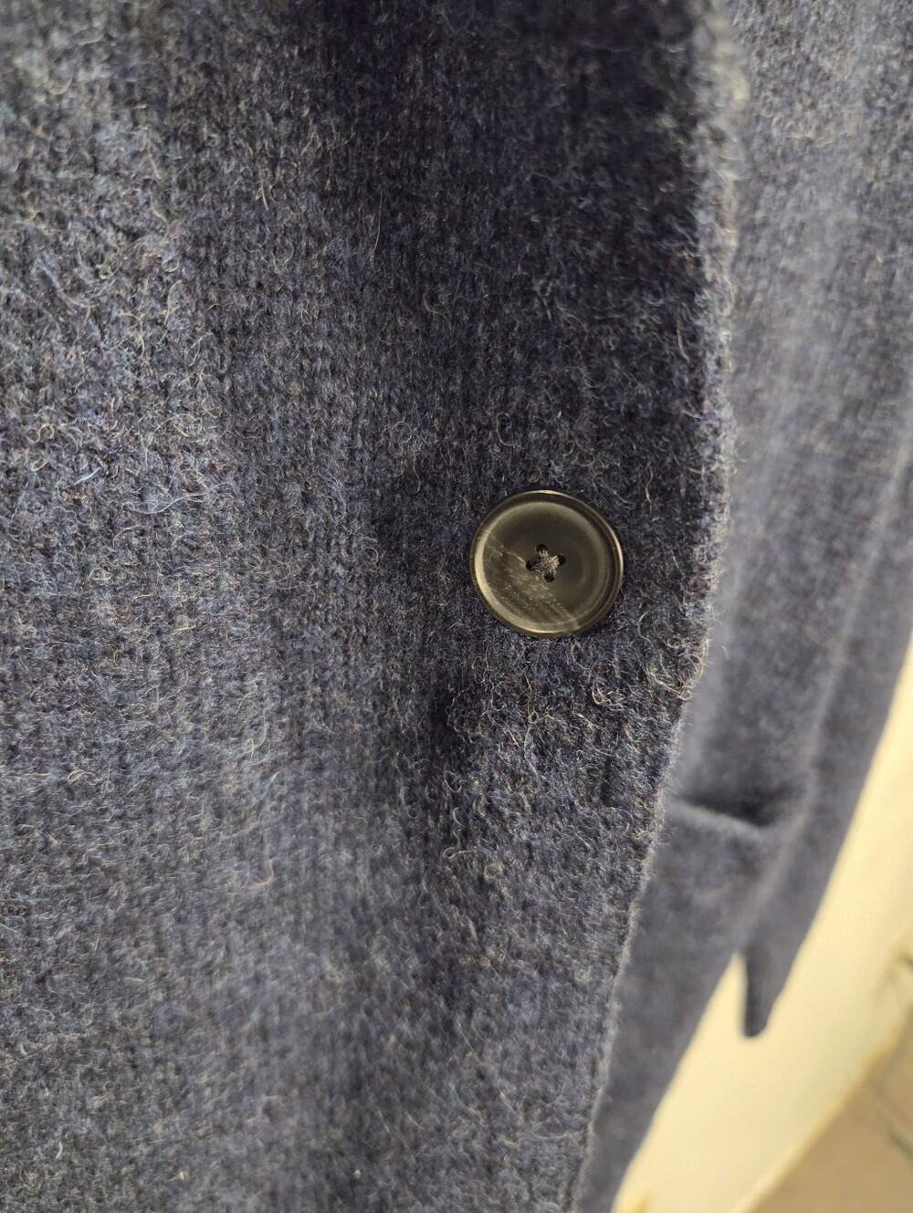Uniqlo Womens Size S Cozy Wool Blend Long Line Cardigan W/ Pockets - Picture 2 of 6